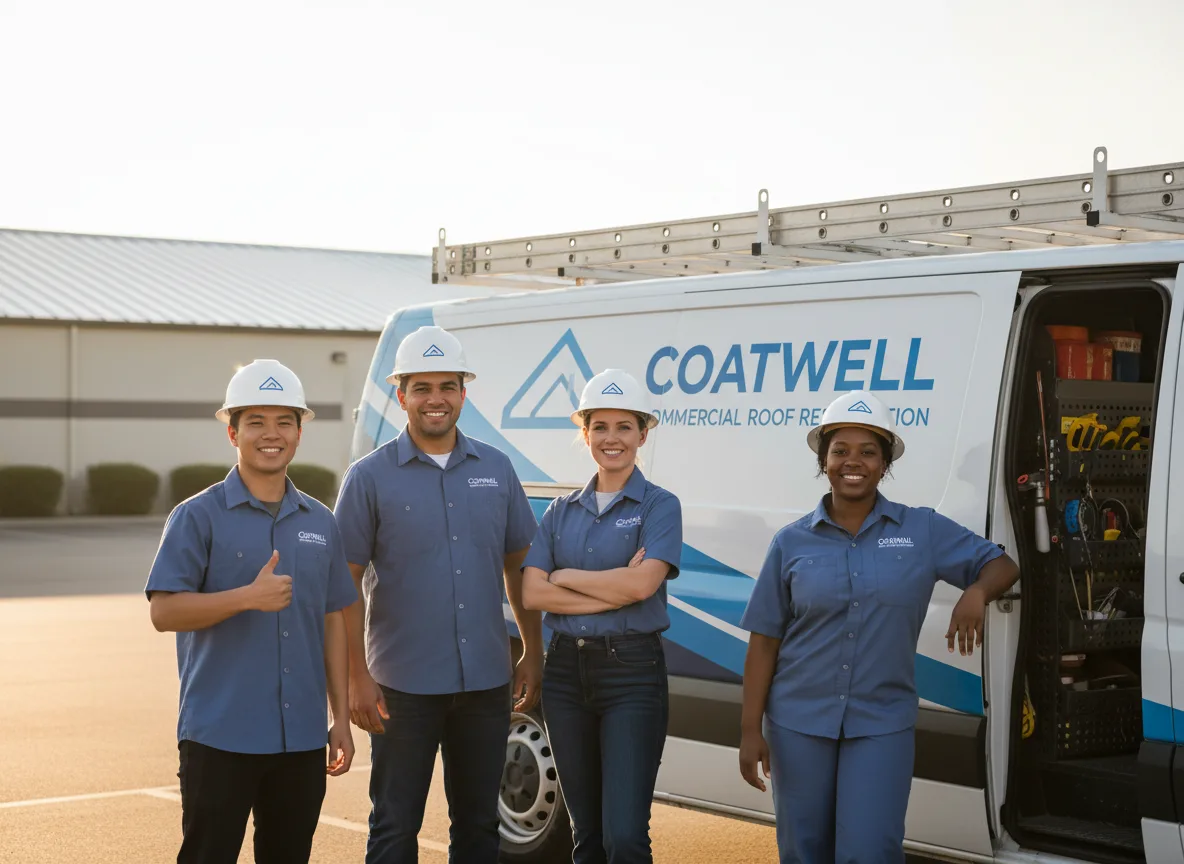 Commercial roof coating company in Slagle, LA